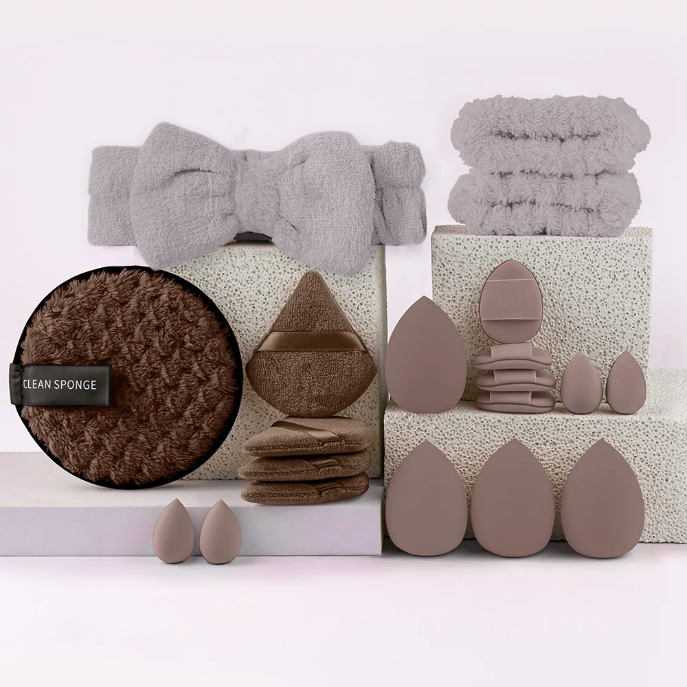 Vellorabags™ 3-20Pcs Premium Makeup Brushes Set Soft Fluffy Beauty Cosmetic Foundation Makeup Brush Eyeshadow Blush Kabuki Make Up Tools