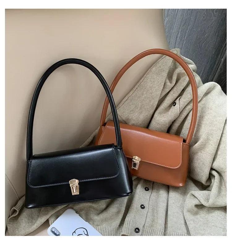 Vellorabags™ Luxury Brand Women Handbag and Purses Solid Color
