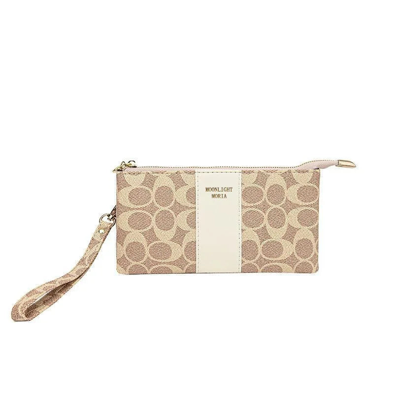 Vellorabags™ Soft Leather Printed Mobile Phone Handbag, New Women's Fashionable, Lightweight, Mini Bag, Multifunctional Coin Purse