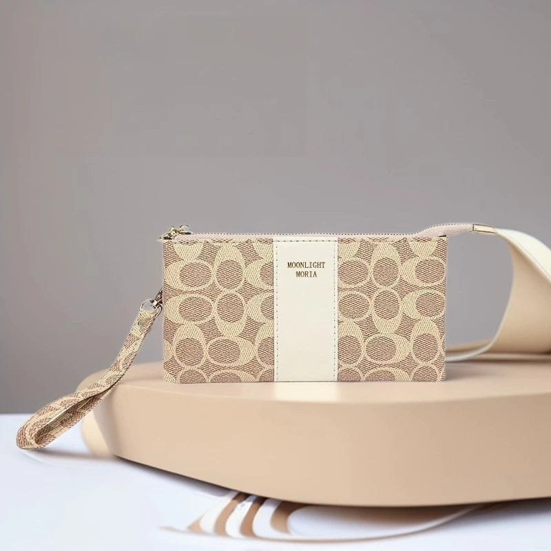 Vellorabags™ Soft Leather Printed Mobile Phone Handbag, New Women's Fashionable, Lightweight, Mini Bag, Multifunctional Coin Purse