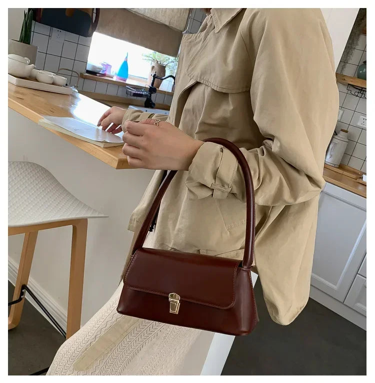 Vellorabags™ Luxury Brand Women Handbag and Purses Solid Color