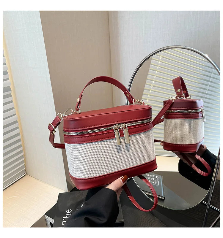 Vellorabags™ Fashion Round Bucket Bags For Women's  Casual Ladies Handbags