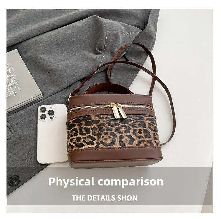 Vellorabags™ Fashion Round Bucket Bags For Women's  Casual Ladies Handbags