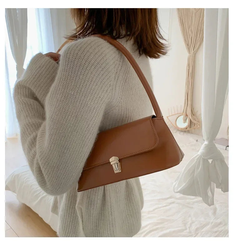 Vellorabags™ Luxury Brand Women Handbag and Purses Solid Color