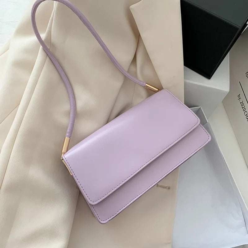 Vellorabags™ Luxury Brand Women Handbag and Purses Solid Color