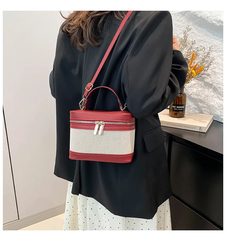 Vellorabags™ Fashion Round Bucket Bags For Women's  Casual Ladies Handbags
