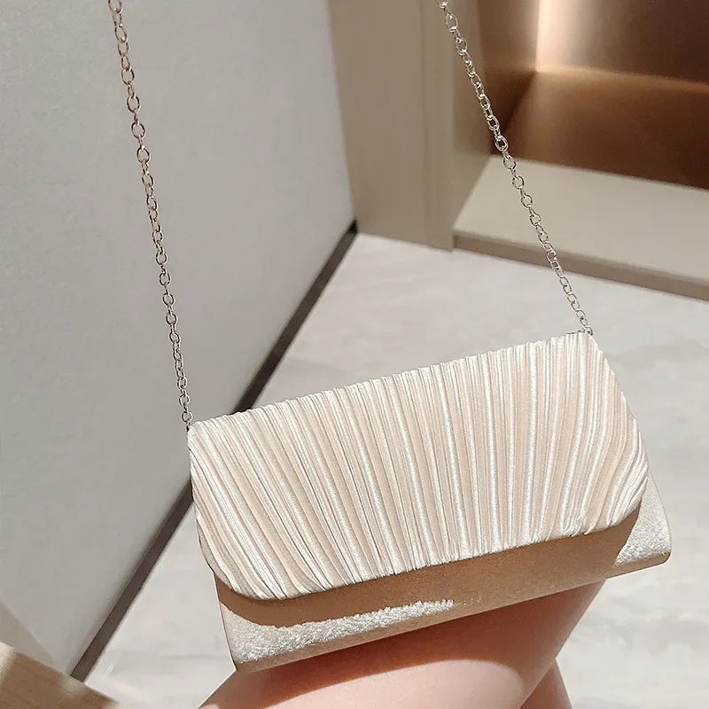 Vellorabags™ Luxury Satin Evening Clutch Bag