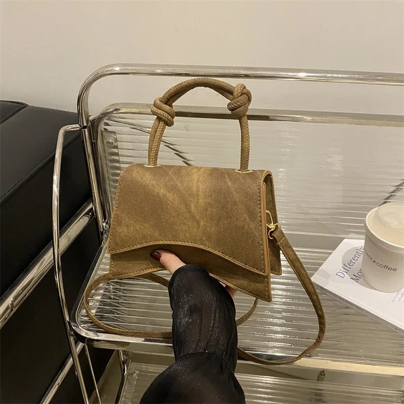 Vellorabags™ Women's Shoulder Bag Pure Color Trendy Crossbody Bag Simple Casual Diagonal Bag Small Square Bags for Autumn bolsos