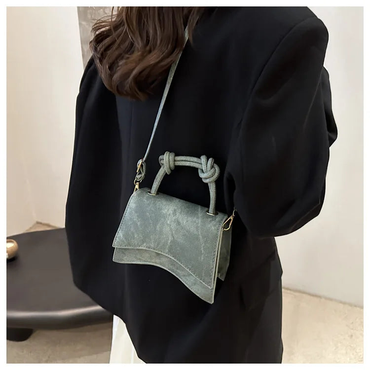 Vellorabags™ Women's Shoulder Bag Pure Color Trendy Crossbody Bag Simple Casual Diagonal Bag Small Square Bags for Autumn bolsos