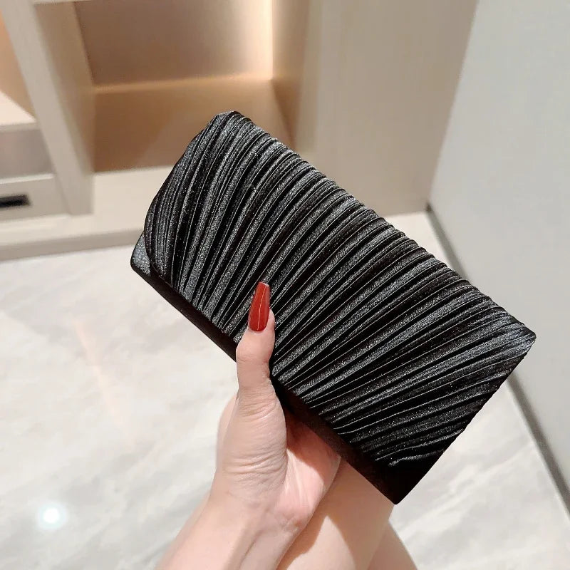 Vellorabags™ Luxury Satin Evening Clutch Bag
