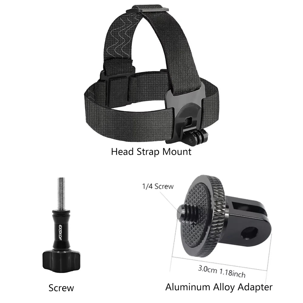 Vellorabags™ Mobile Phone Head Chest Strap Harness Mount Holder Kit