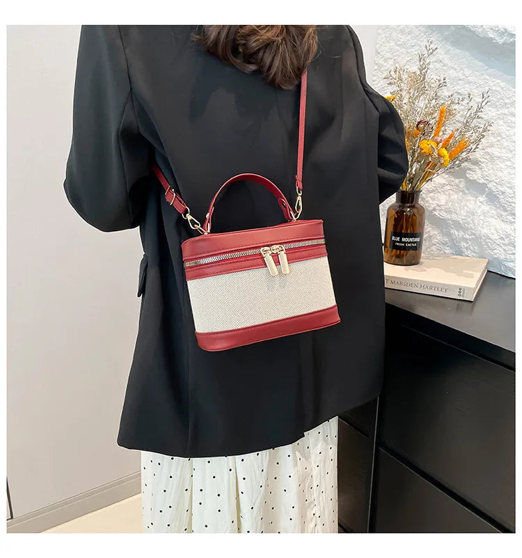 Vellorabags™ Fashion Round Bucket Bags For Women's  Casual Ladies Handbags