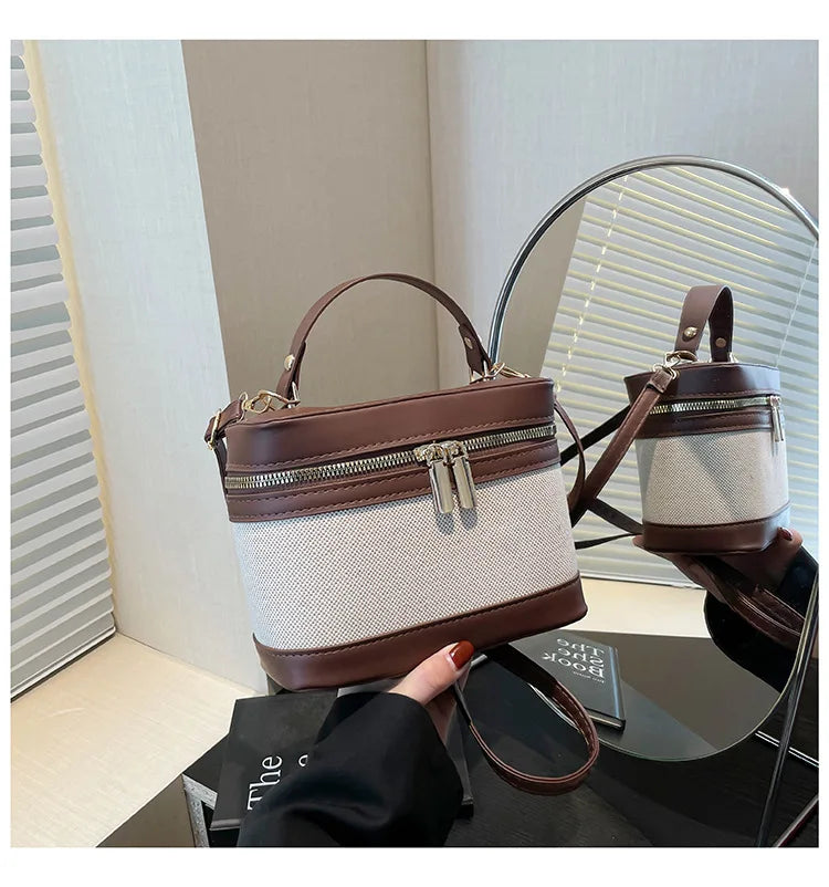 Vellorabags™ Fashion Round Bucket Bags For Women's  Casual Ladies Handbags