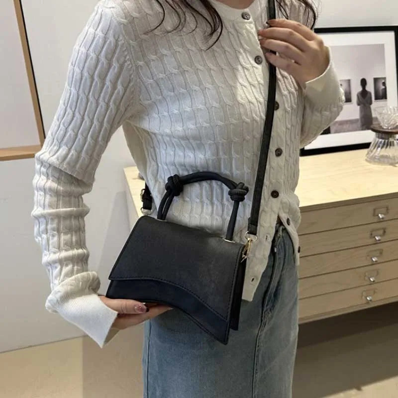 Vellorabags™ Women's Shoulder Bag Pure Color Trendy Crossbody Bag Simple Casual Diagonal Bag Small Square Bags for Autumn bolsos