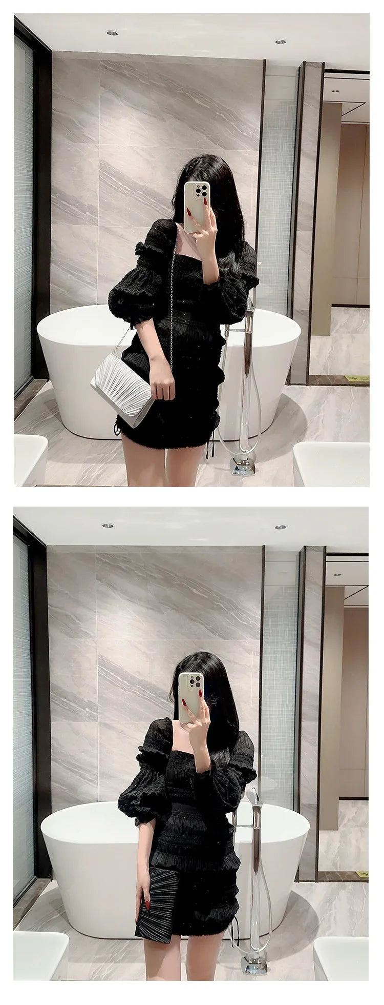 Vellorabags™ Luxury Satin Evening Clutch Bag