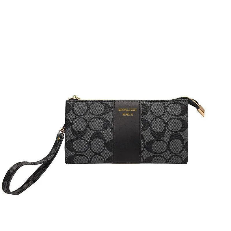 Vellorabags™ Soft Leather Printed Mobile Phone Handbag, New Women's Fashionable, Lightweight, Mini Bag, Multifunctional Coin Purse