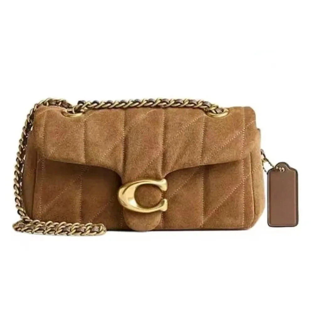 Vellorabags™ High-Quality Diamond Pattern Chain Bag, Single Shoulder Messenger Bag, Small Square Bag Spring and Summer Bag