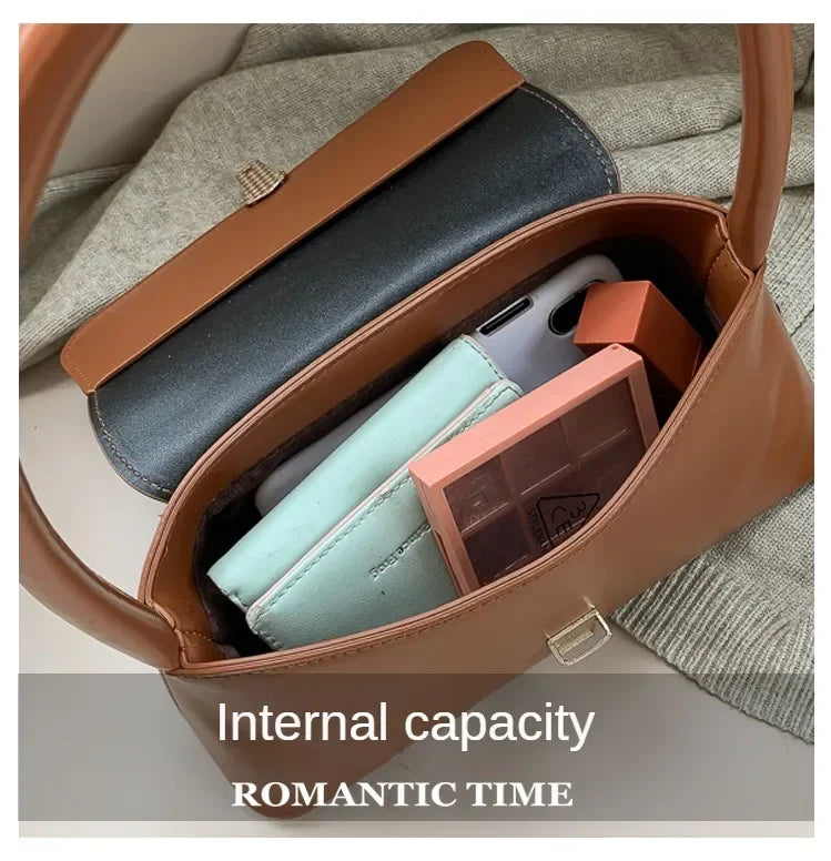 Vellorabags™ Luxury Brand Women Handbag and Purses Solid Color