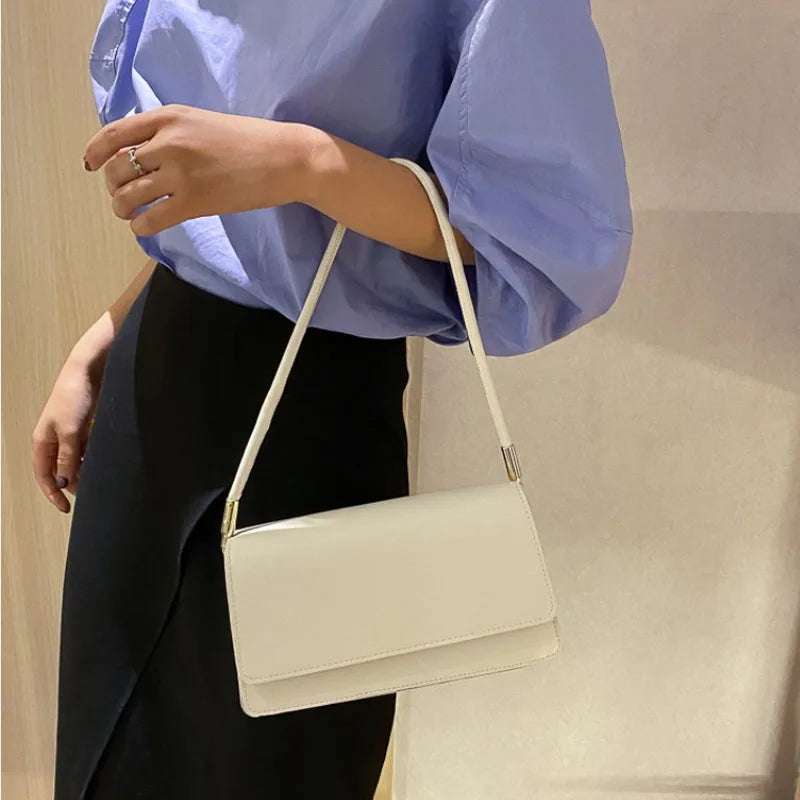 Vellorabags™ Luxury Brand Women Handbag and Purses Solid Color