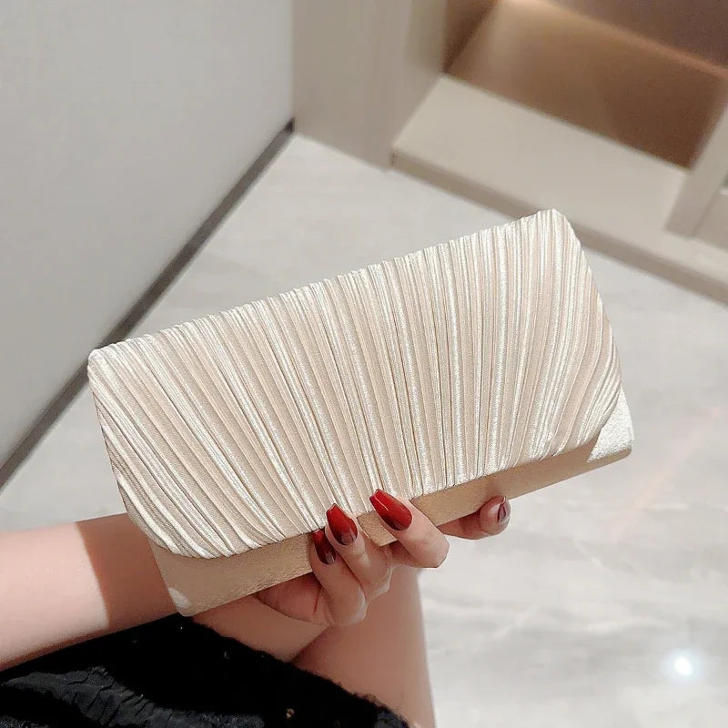 Vellorabags™ Luxury Satin Evening Clutch Bag