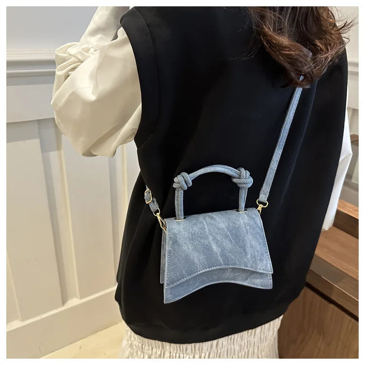 Vellorabags™ Women's Shoulder Bag Pure Color Trendy Crossbody Bag Simple Casual Diagonal Bag Small Square Bags for Autumn bolsos