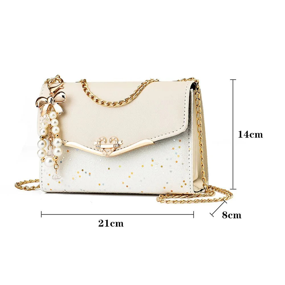 Vellorabags™ Fashion Women Trendy Sequin Single Shoulder Bags