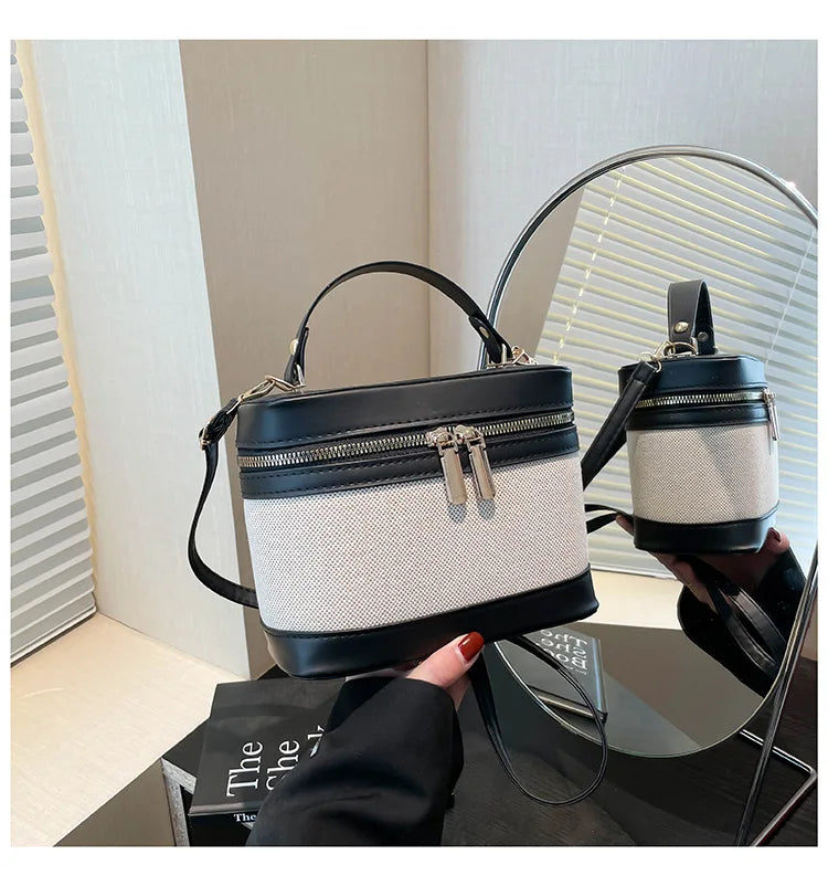 Vellorabags™ Fashion Round Bucket Bags For Women's  Casual Ladies Handbags