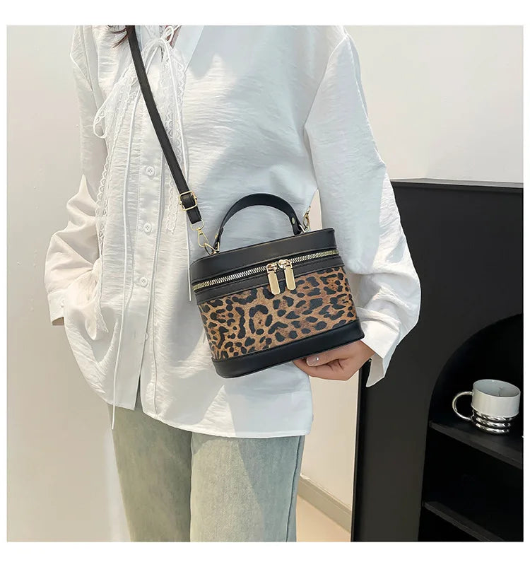 Vellorabags™ Fashion Round Bucket Bags For Women's  Casual Ladies Handbags