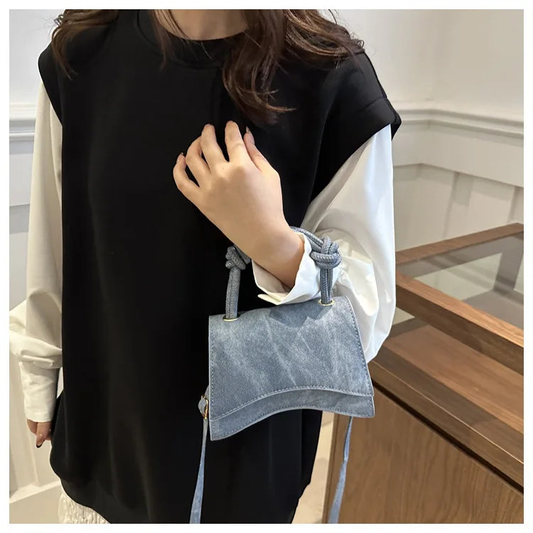 Vellorabags™ Women's Shoulder Bag Pure Color Trendy Crossbody Bag Simple Casual Diagonal Bag Small Square Bags for Autumn bolsos