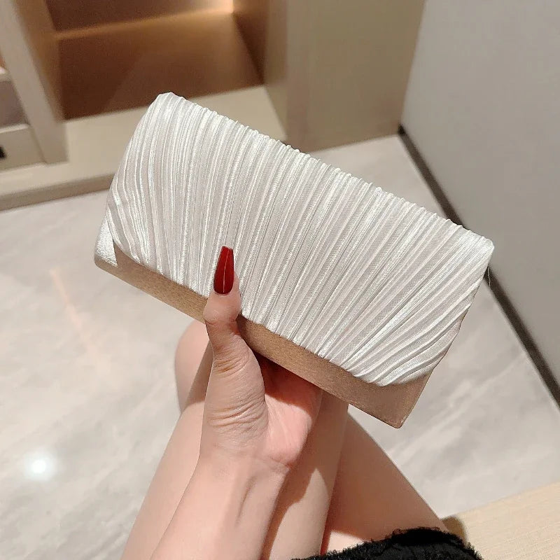Vellorabags™ Luxury Satin Evening Clutch Bag