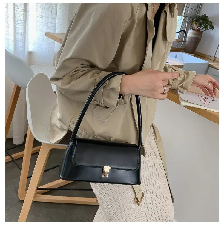 Vellorabags™ Luxury Brand Women Handbag and Purses Solid Color