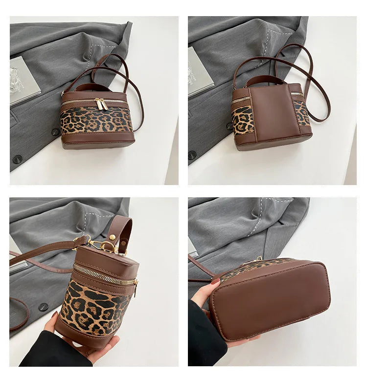 Vellorabags™ Fashion Round Bucket Bags For Women's  Casual Ladies Handbags