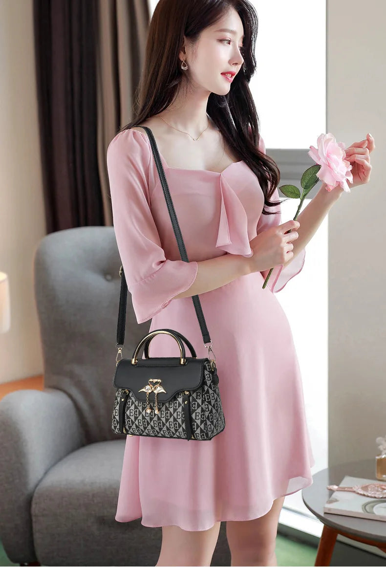 Vellorabags™ Women's bag Female Shoulder bag Handbag for 2026  luxury designer handbag leather tote Female Handbags Fashion Cross bag