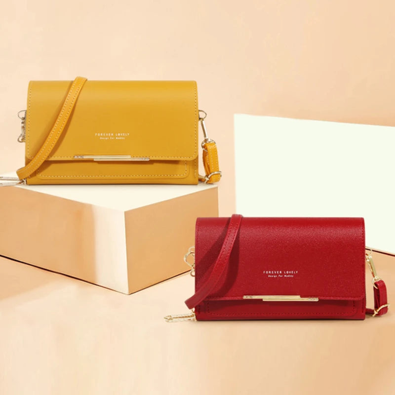 Vellorabags™ Women's Wallet Korean Handbag Multi Card Large Capacity Casual Shoulder Bag Mobile Phone Packet Fashion New Style