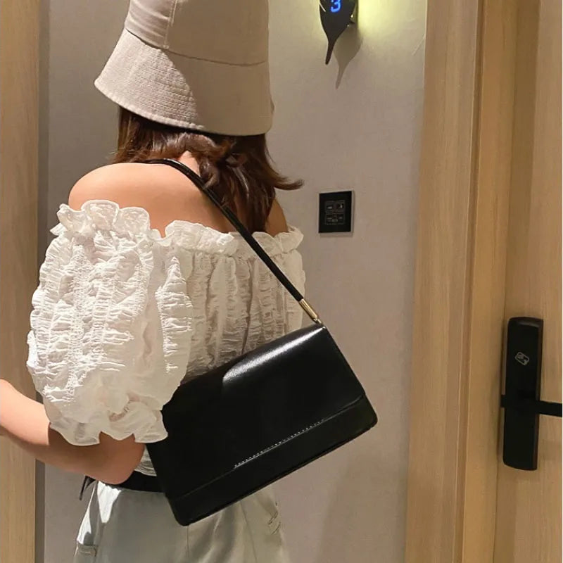 Vellorabags™ Luxury Brand Women Handbag and Purses Solid Color