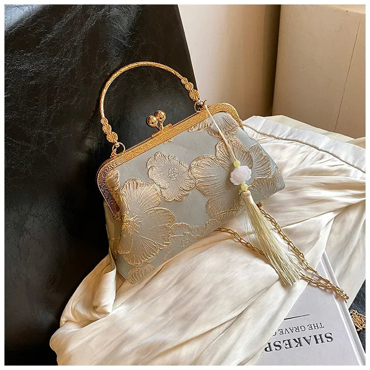 Vellorabags™ Luxury High Design Women Evening Bag Brand Party Banquet Glitter Bag for Ladies Wedding Clutch Handbag Shoulder Bag Chain Bolsas