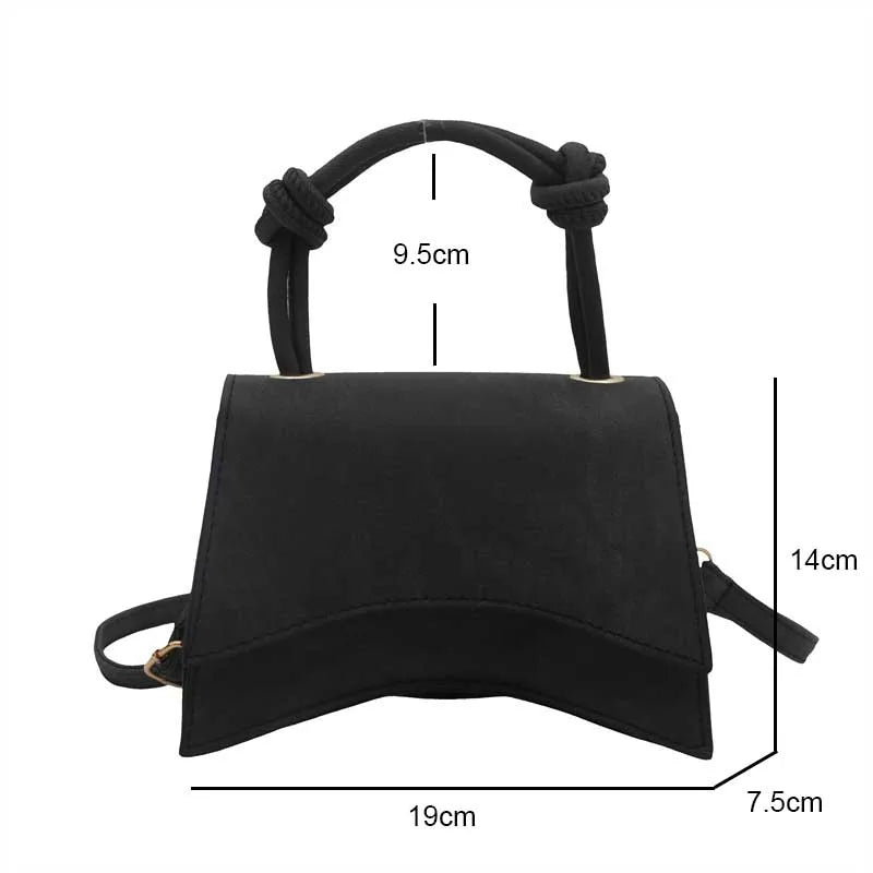 Vellorabags™ Women's Shoulder Bag Pure Color Trendy Crossbody Bag Simple Casual Diagonal Bag Small Square Bags for Autumn bolsos