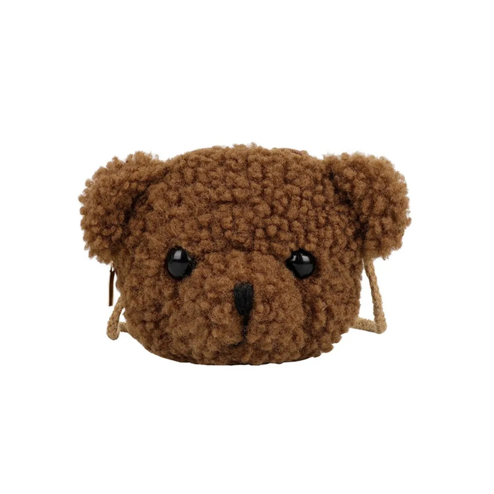 Vellorabags™ Bags Cartoons Animals Messenger Bag  Bear Shoulder Bag Diagonal Women Bag Smile Bear  Bag  Purses