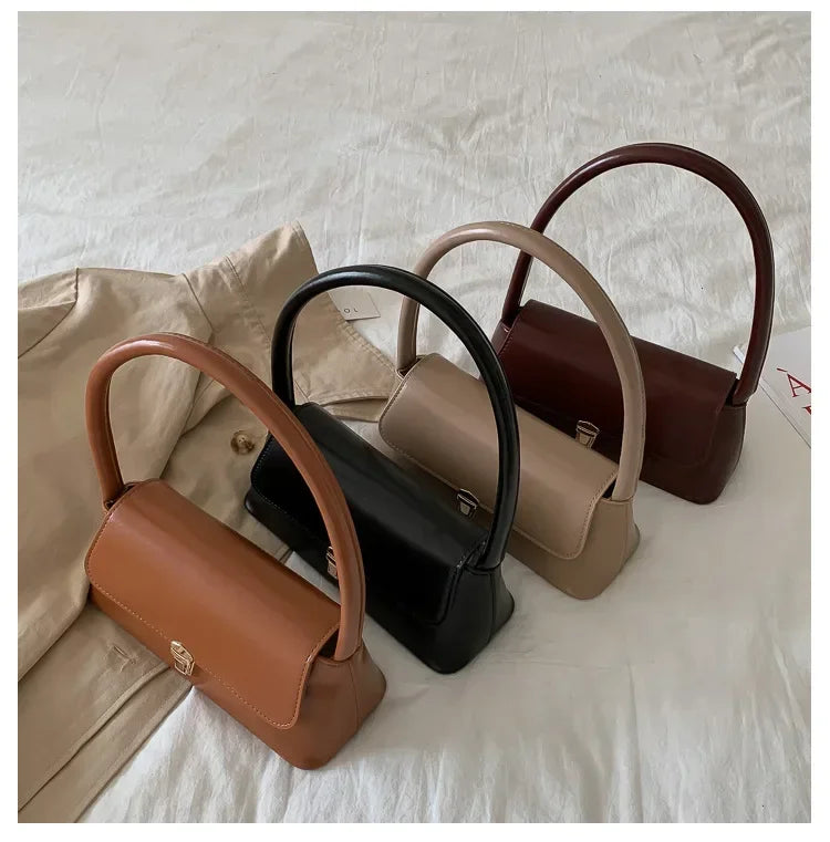 Vellorabags™ Luxury Brand Women Handbag and Purses Solid Color