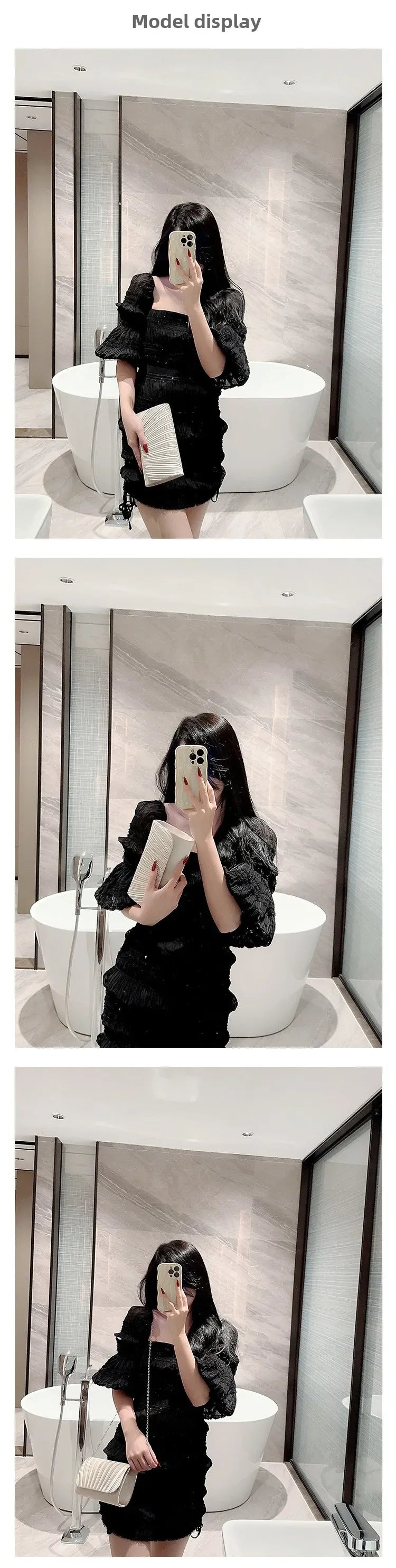 Vellorabags™ Luxury Satin Evening Clutch Bag