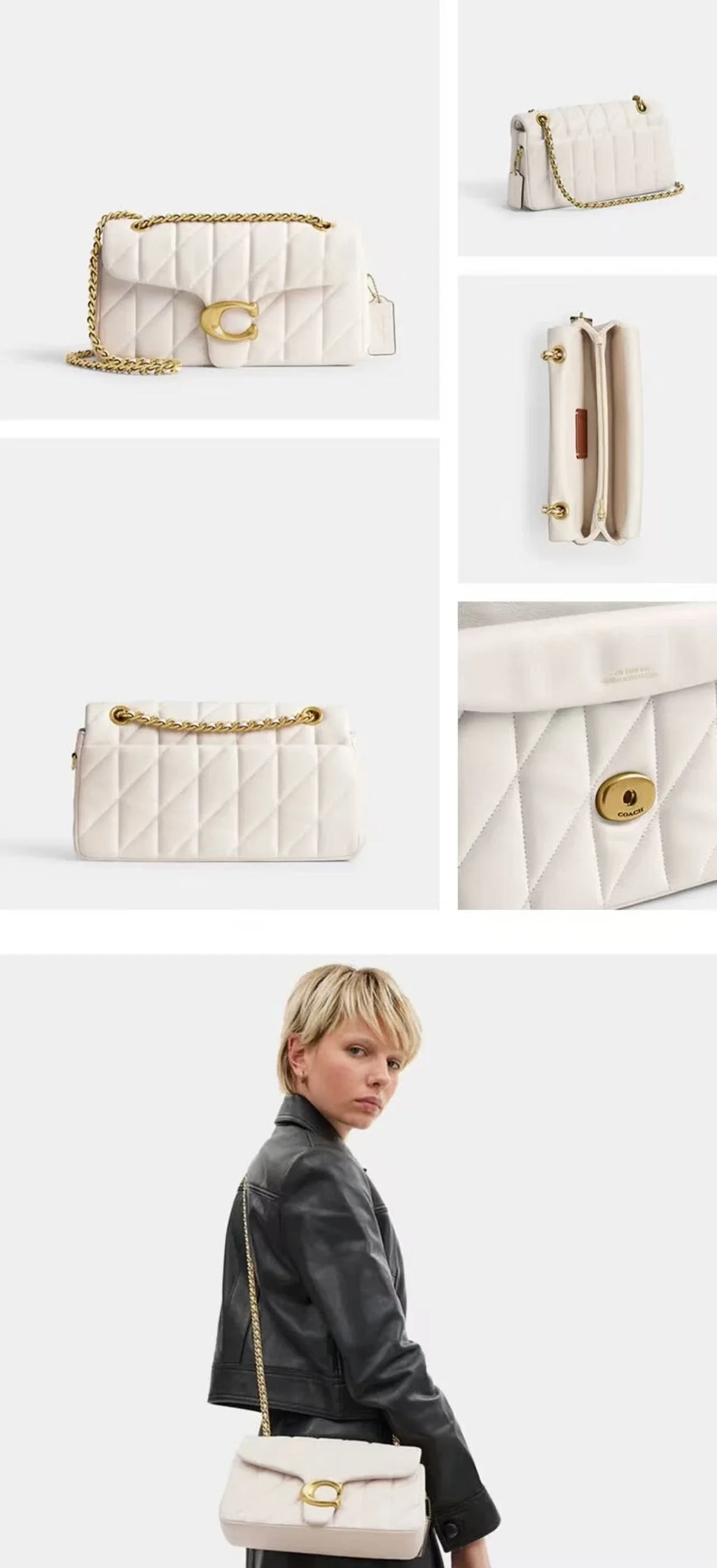 Vellorabags™ High-Quality Diamond Pattern Chain Bag, Single Shoulder Messenger Bag, Small Square Bag Spring and Summer Bag