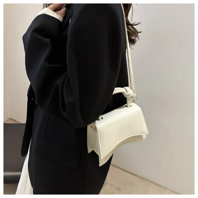 Vellorabags™ Women's Shoulder Bag Pure Color Trendy Crossbody Bag Simple Casual Diagonal Bag Small Square Bags for Autumn bolsos