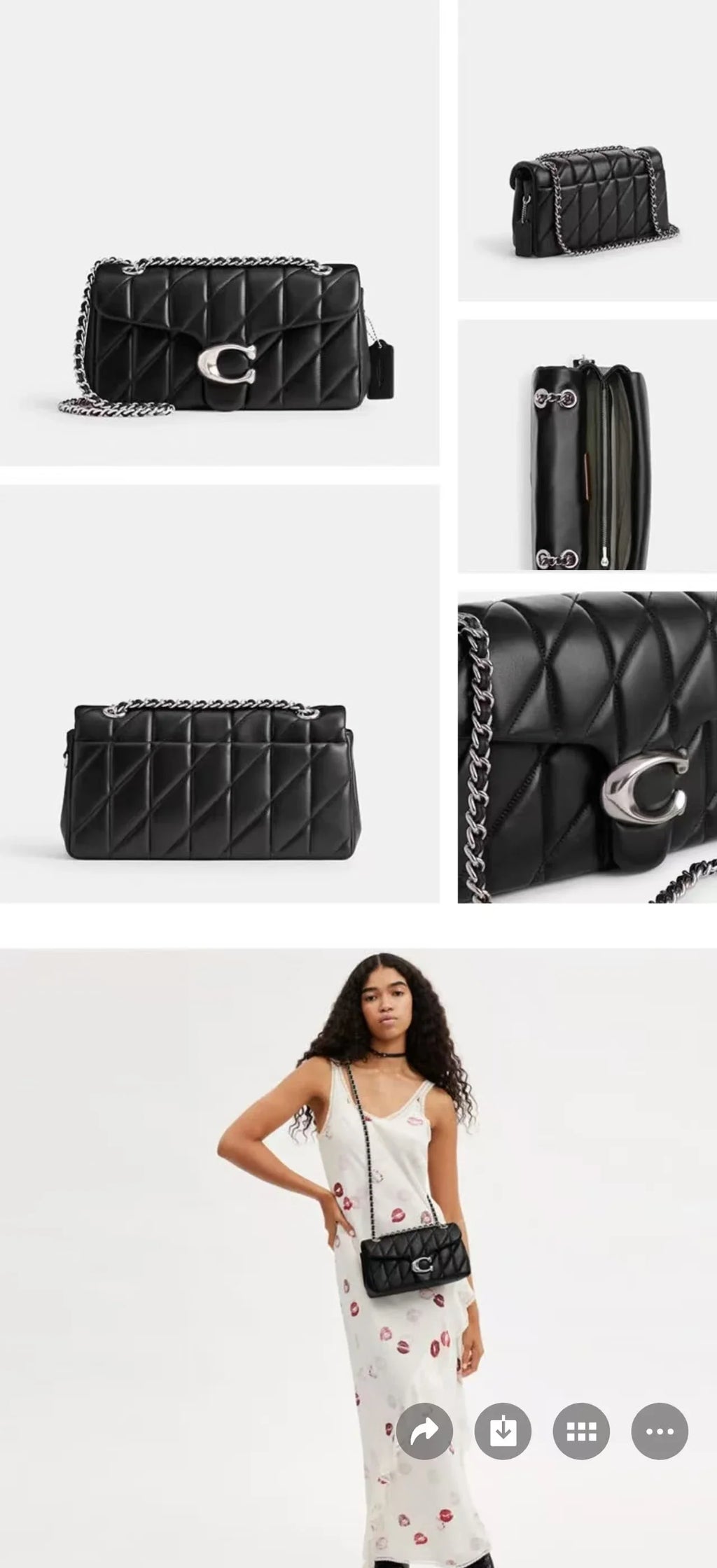 Vellorabags™ High-Quality Diamond Pattern Chain Bag, Single Shoulder Messenger Bag, Small Square Bag Spring and Summer Bag
