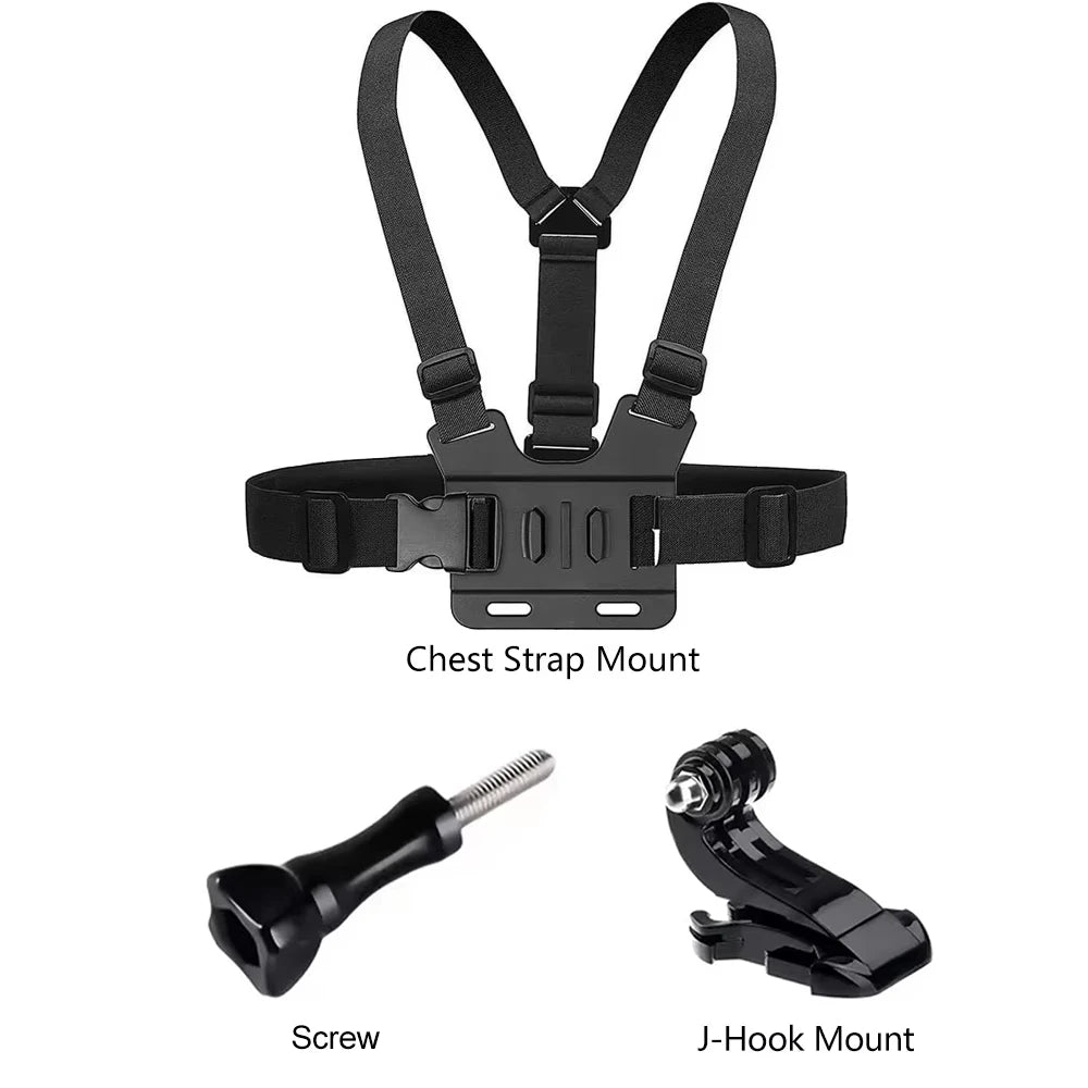 Vellorabags™ Mobile Phone Head Chest Strap Harness Mount Holder Kit