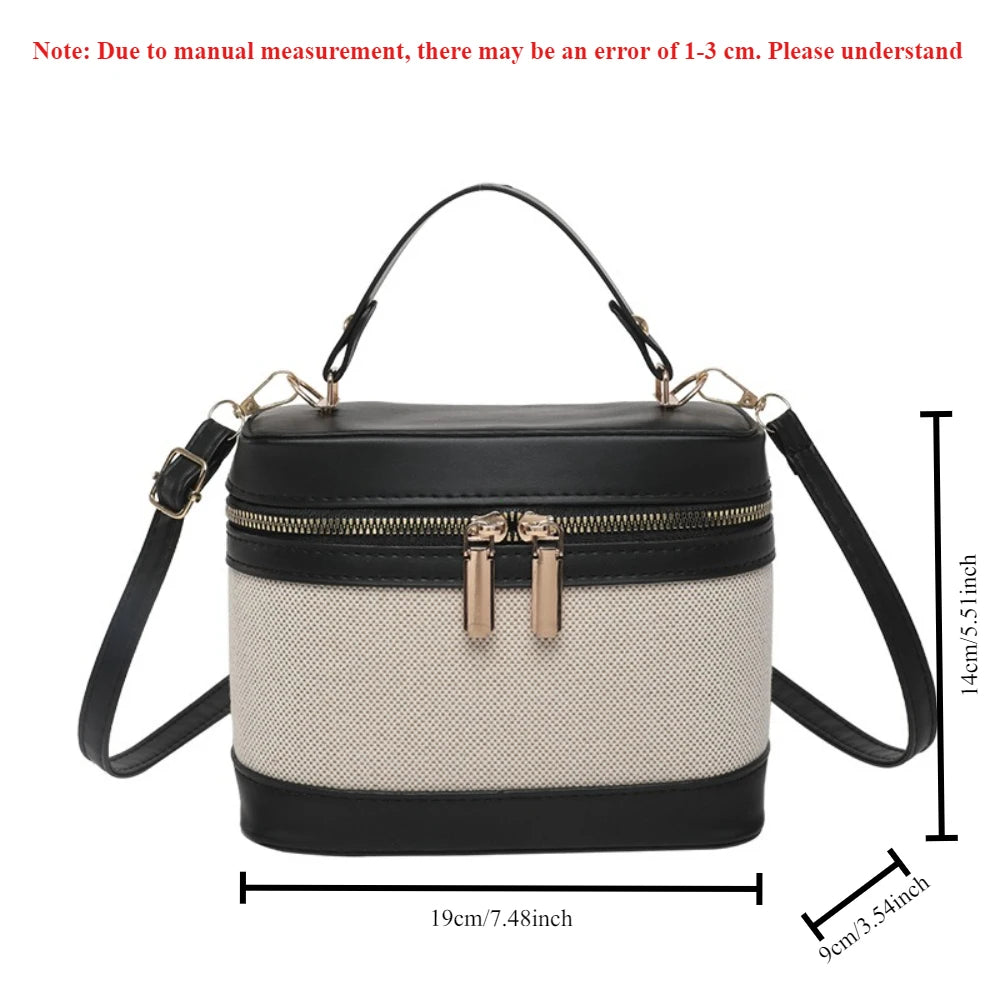 Vellorabags™ Fashion Round Bucket Bags For Women's  Casual Ladies Handbags